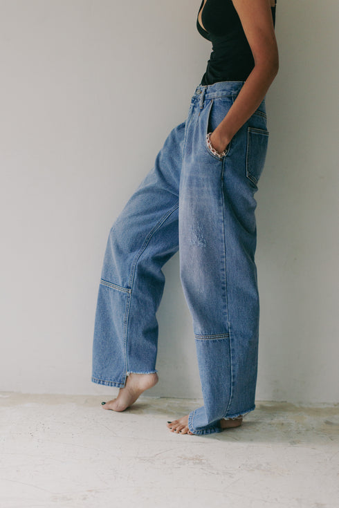 【 予約:11月中旬 】HIGH RISE TUCK WIDE PT /Y253-31101-2
